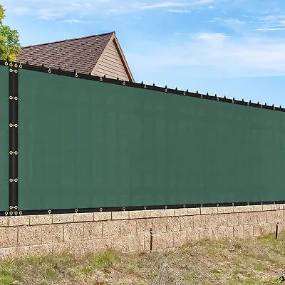 6ftX50ft Privacy Screen Fence Heavy Duty Fencing Mesh Shade Net Cover For Garden • $42.58