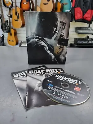 Call Of Duty Black Ops II PlayStation 3 PS3 Game - Steelbook Edition • $19
