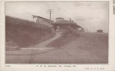 Mt. Union PA * P.R.R. Station  Ca. 1908 *  Huntingdon Co.  • $19.99