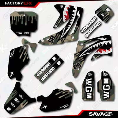 Woodland Savage Racing Graphics Kit Fits Honda Cr85 03-07 CR 85 Decal 2003-2007 • $49.99