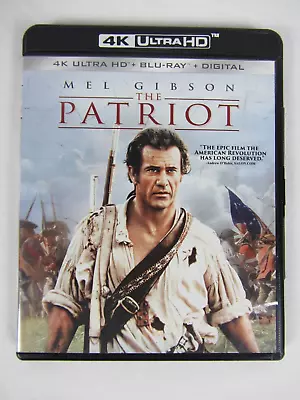 The Patriot (Ultra HD/Blu-ray 2000) Mel Gibson • $8