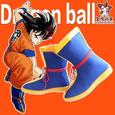 Dragon Ball Son Goku Kakarotto Cosplay Costumes Boots Anime Shoes In Stock • $36.99