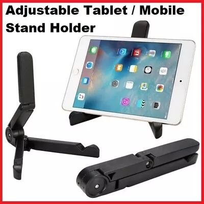 Universal Adjustable Portable Tablet Holder Stand Desk For IPad Phone IPhone  • £3.69