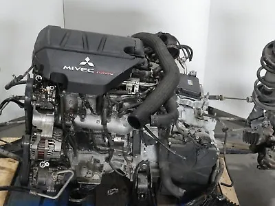 08-15 Mitsubishi Lancer Evolution MR Engine 2.0L Turbo 4cyl Motor AT JDM 4B11T • $6999.99