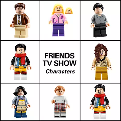 LEGO NEW Minifigures From Friends TV Show Sets 10292 & 21319 - F.R.I.E.N.D.S. • $7.62