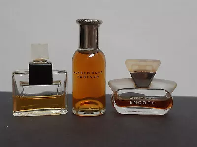 Lot Of 3 Mini Alfred Sung Vintage Women's Miniature Perfume Sung Forever Encore • $21.95