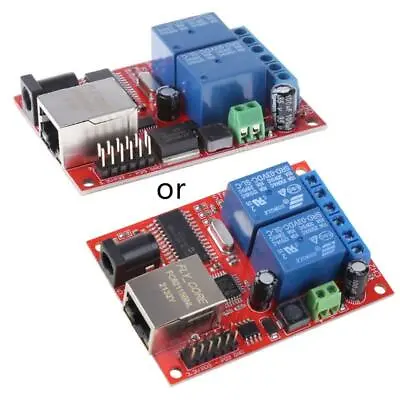 £23.10 • Buy LAN Ethernet 2 Way Relay Board Delay Switch TCP/UDP Controller Module