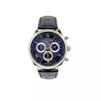 Frederique Constant Classics Chronograph Quartz Watch MSRP $975 FC-292MNS5B6 • $390