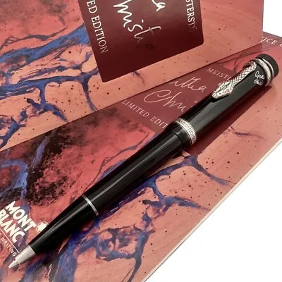 MONTBLANC - Writers Edition - A. Christie SET Fountain + Ballpoint Pen + Pencil • $5950