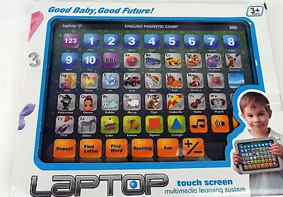 Kids Good Baby Good Future Laptop Touch Screen Kids Laptop  For 3+ • £14.09