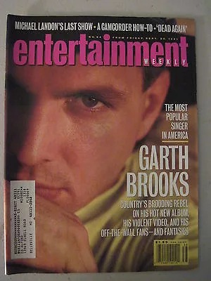 Entertainment  Magazine September 1991. Garth Brooks Cover! Michael Landon! • $9.99