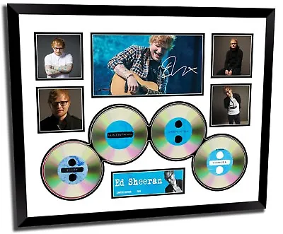 Ed Sheeran Divide 2018 Australian Tour Signed Limited Edition Framed Memorabilia • $129.99