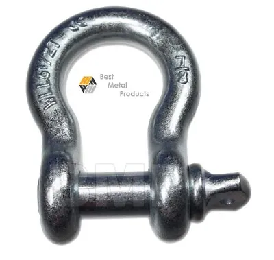 (10) 7/8“ Screw Pin Anchor Shackle Clevis Riffing Jeep Off-Road Truck 0900128 • $91.30