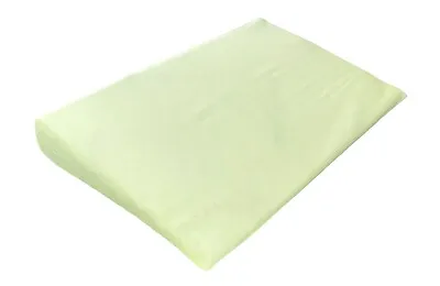 Baby Pillow Cover For Wedge Pillow Cot/toddler Bed 59x37cm Green • £6.99