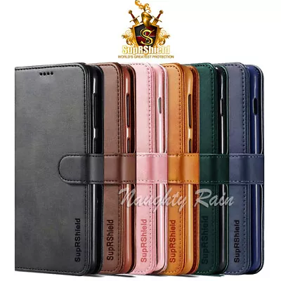 For Samsung Galaxy A32 5G Case Wallet Leather Card Holder Magnetic Belt Cover • £8.14