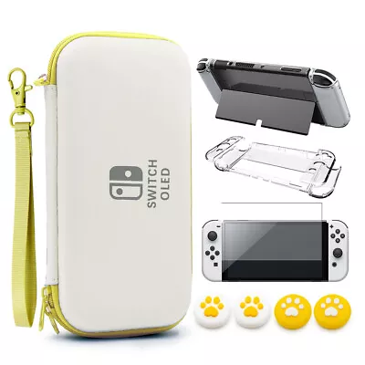 For Nintendo Switch OLED Storage Bag Cover Case Screen Protector Accessories Kit • $29.99