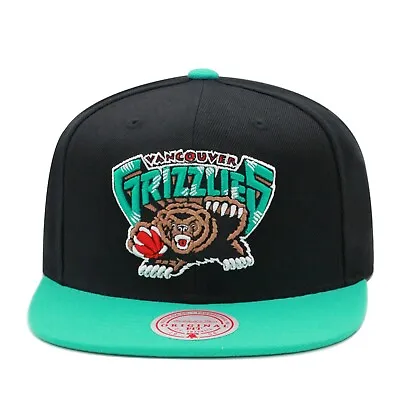 Mitchell & Ness Vancouver Grizzlies Hardwood Classics Snapback Hat Cap - Black • $32.90
