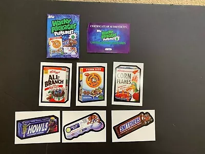 2013 Topps Wacky Packages Series 9 Postcards Autograph 6 Card Set + Envelope • $39.99