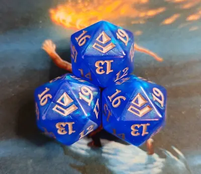 Blue Amonkhet D20 Spindown Die Dice Prerelease Magic The Gathering MTG • $9.99