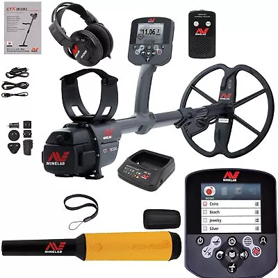 Minelab CTX 3030 Ultimate Waterproof Metal Detector With Pro Find 15 Pinpointer • $2078.99