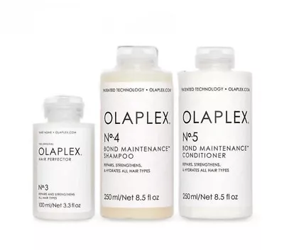 OLAPLEX BOND MAINTENANCE SYSTEM KIT New 3 4 5 Hair Shampoo Conditioner Treatment • $125