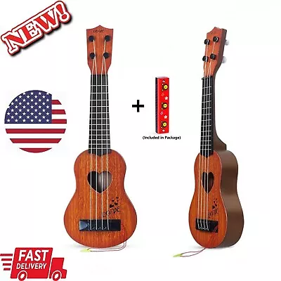 17  CláSico Guitarra Para NiñOs Juguete Musical Instrumento CláSico De Ukelele • $17.89