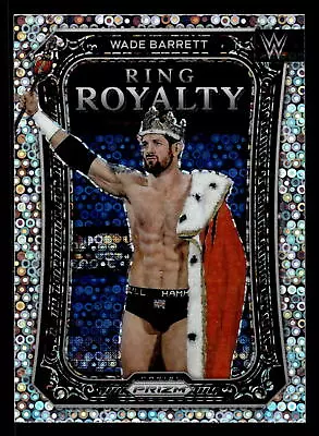 Wade Barrett 2023 Panini Prizm WWE #2 Ring Royalty Prizms Under Card Disco • $2.49