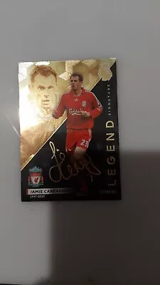 Panini Adrenalyn Xl 2023/24 Jamie Carragher Signature Legend Limited Edition • £0.99