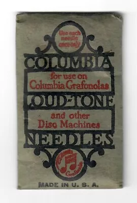 Columbia Loud-Tone Needles NOS - 78rpm - Victrola Grafonolas Edison • $15