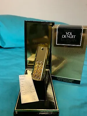 Guerlain VOL DE NUIT Parfum .25 Oz Spray Refillable  New In Box Vintage  • $350