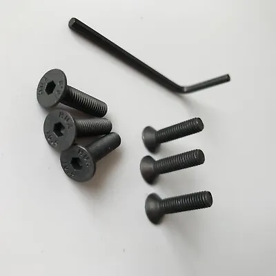 6pcs Steering Wheel Bolts Black Steel Screw Kit For Momo Nardi Sparco OMP NRG • $9.99