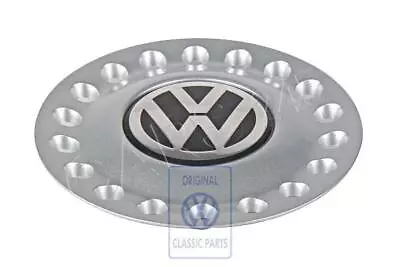 Genuine VW Brilliant Chrome/Dolomite Grey For Rim: Hub Cap 1C0601149AGRB • $38.20