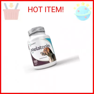 K9 Select 3 Mg Melatonin - 100 Chewable Tablets Melatonin For Dogs - Natural Im • $19.16