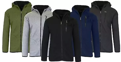 Men's Weatherproof Sherpa Full Zipper Hoodie Pocket Sweater ( Sizes  S-3XL ) NWT • $20.95