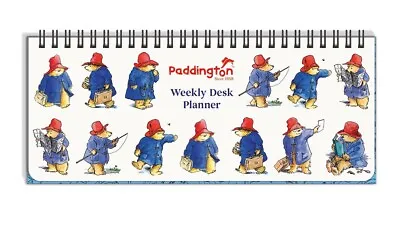 £8.99 • Buy Paddington Bear Weekly Desk Planner