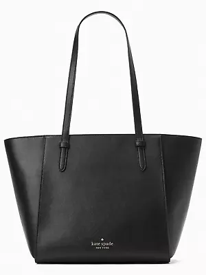 New Kate Spade Becca Saffiano Tote Black • $196.85