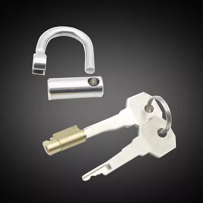 3/5mm PA Lock Locked 304 Chastity Piercing Titanium D-ring PA Puncture With Key • £12.98