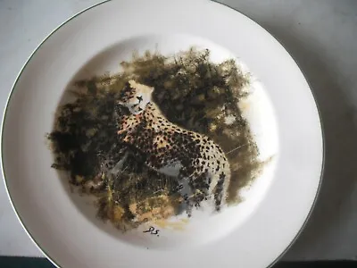 CHEETAH By David Shepherd For World Wildlife Fund By Wedgwood Plate • £6.99