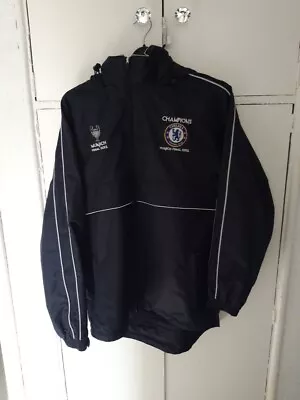 Chelsea Champions League 2012 Hooded Jacket Size M P2p 22 Inch  • £9.99