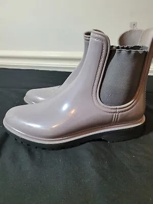 Xappeal Boots Payne Model Waterproof Rain Bootie Gray Size 7 Preowned • $12.25