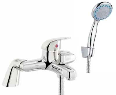 £24.95 • Buy Bathroom Taps Set Modern Mono Basin Sink Mixer Bath Filler Shower Mixer Chrome