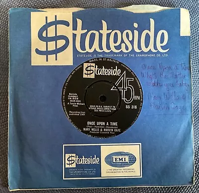 £9.99 • Buy MARY WELLS & MARVIN GAYE - ONCE UPON Rare UK 1964 / NORTHERN SOUL MOTOWN / MINT-