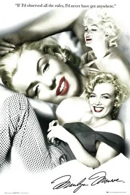 MARILYN MONROE POSTER Red Lips Collage RARE HOT NEW 24x36 -VW0  • $22.17