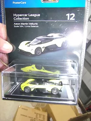 Poster Cars 1/64 Aston Martin Valkyrie Lime Green NIB • $14.39