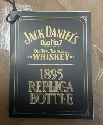 Jack Daniels Minty 1895 Replica Decanter Bottle Tag- Registration • £12.53