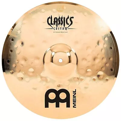 Meinl 16 Crash Cymbal - Classics Custom Extreme Metal - Made In Germany 2-YEAR • $217.28