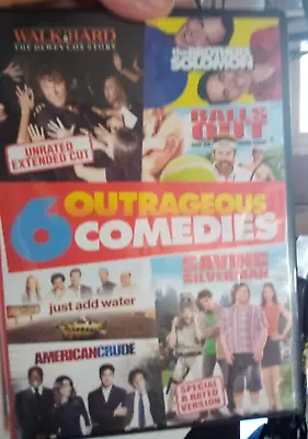 6 Outrageous Comedies: 6 Movies (DVD 2014 2-Disc Set) • $5.99