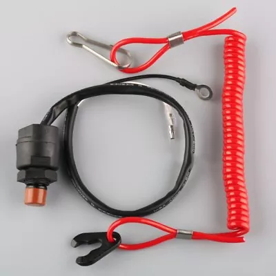Outboard Kill Stop Motor Replacement Parts Lanyard Pipe Accessories • $27.51