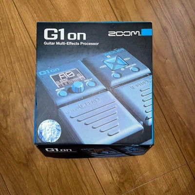 $66.60 • Buy ZOOM G1ON Electric Guitar Effects Pedal Multi-Effects Pedal　Comes With A Box