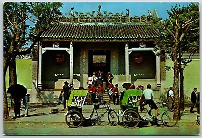 Temple Kun Yum Goddess Of Mercy Macao China - Postcard • $4.98